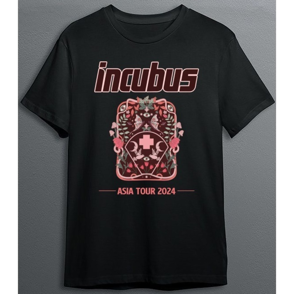 INCUBUS ASIA TOUR 2024 T-shirt